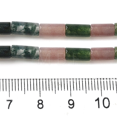 Natural Indian Agate Beads Strands G-B091-A11-01-1