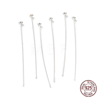 925 Sterling Silver Flat Head Pins STER-M117-03E-S-1