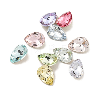 Glass Rhinestone Cabochons RGLA-L029-19B-1