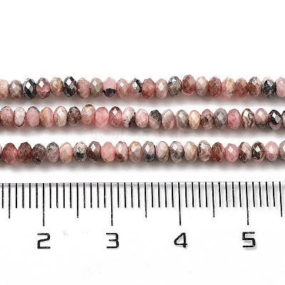 Natural Argentina Rhodonite Beads Strands G-C052-10-01-1