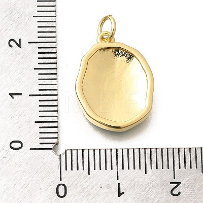 Rack Plating Brass Enamel Pendants KK-L225-029G-05-1