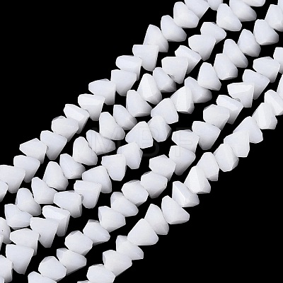 Opaque Glass Beads Strands GLAA-N019-3mm-02-1