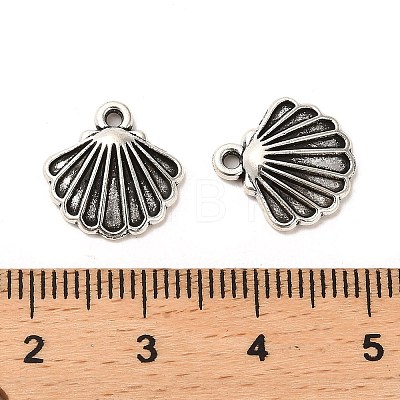 Tibetan Style Alloy Charms FIND-C043-071AS-1
