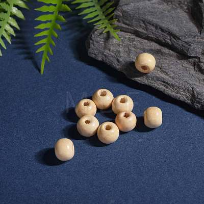 Natural Wood Beads YTB022-6-1