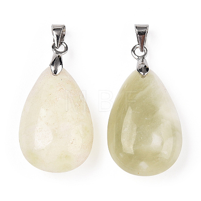 Natural New Jade Pendants X-G-S243-29-1