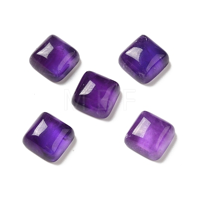 Natural Amethyst Cabochons G-H282-04B-1