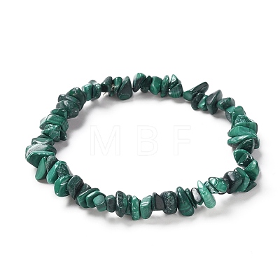 Chip Natural Gemstone Beaded Stretch Bracelets Sets X-BJEW-JB05699-1