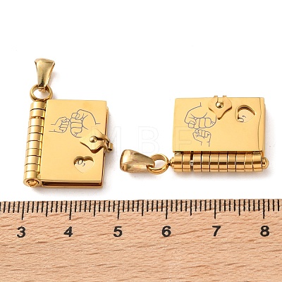 304 Stainless Steel Pendants SA-CBA694E-01G-01-1