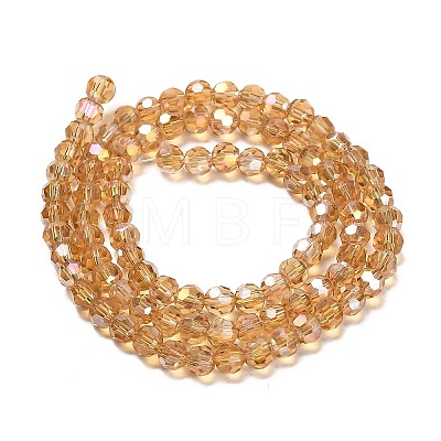 Transparent Glass Beads EGLA-A035-T4mm-B17-1