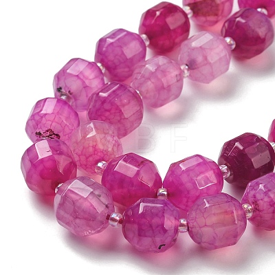 Natural Agate Beads Strands G-C039-D03-1