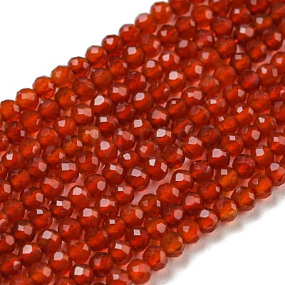 Natural Agate Beads Strands G-A129-2mm-A01-1
