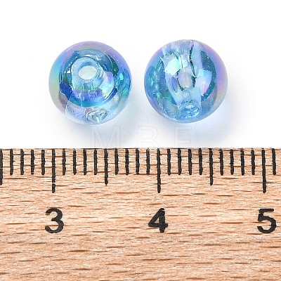 Eco-Friendly Transparent Acrylic Beads PL734-33-1