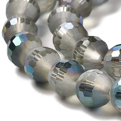 Electroplate Glass Beads Strands EGLA-Z001-03A-HP01-1