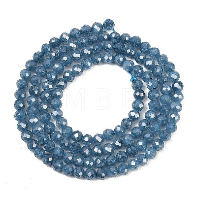 Cubic Zirconia Bead Strands X-ZIRC-C006-01B-04-1