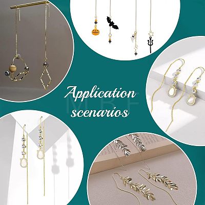 20Pcs 2 Colors 304 Stainless Steel Stud Earrings Findings STAS-UN0036-78-1