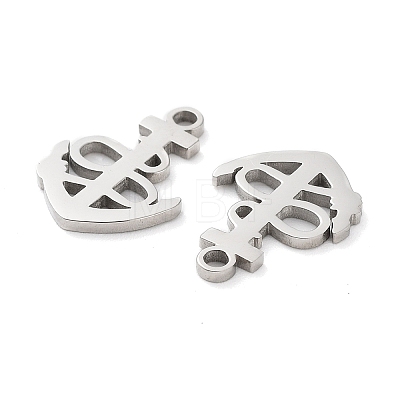 316 Surgical Stainless Steel Charms STAS-Q314-14P-1