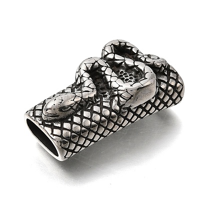 304 Stainless Steel Slide Charms STAS-F356-15AS-12-1