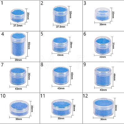 Column Plastic Bead Containers CON-BC0003-03-1