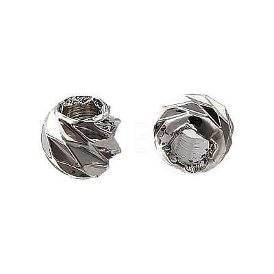 Brass Beads KK-B147-02B-P-1