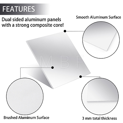 Aluminum Sheet AJEW-WH0171-07C-1