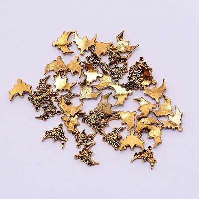 Alloy Cabochons MRMJ-WH0068-23AG-RS-1