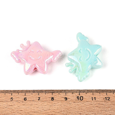 Opaque Acrylic Beads OACR-N150-33-1