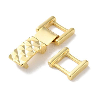 Brass Watch Band Clasps KK-F880-23G-1