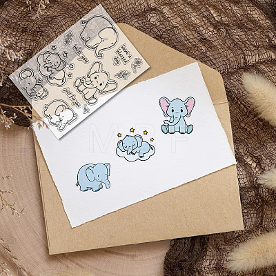 Custom PVC Plastic Clear Stamps DIY-WH0439-0268-1