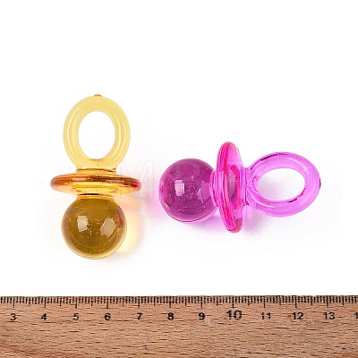Transparent Acrylic Big Pendants TACR-ZX001-01-1
