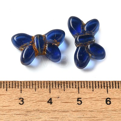 Transparent Lampwork Beads LAMP-P065-02A-08-1