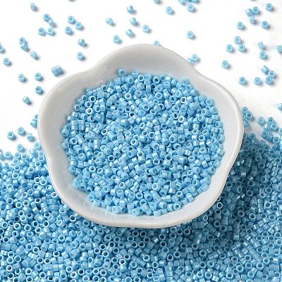Baking Paint Glass Seed Beads SEED-S042-15A-10-1