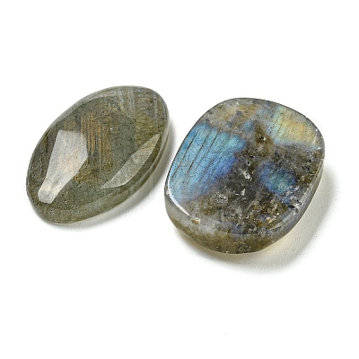 Natural Labradorite Cabochons G-Q191-03-1