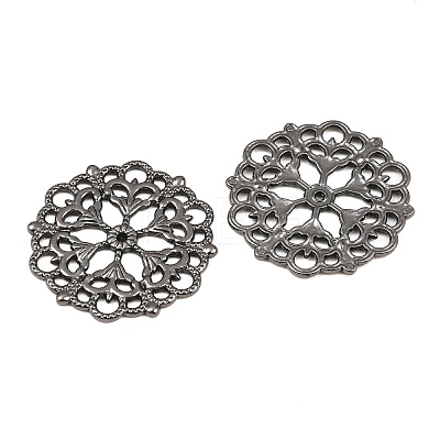 Tibetan Style Filigree Joiners Links LS-TIBE-A11623-B-LF-1