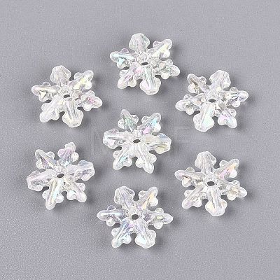 Transparent Plastic Beads KY-Q005-06-1