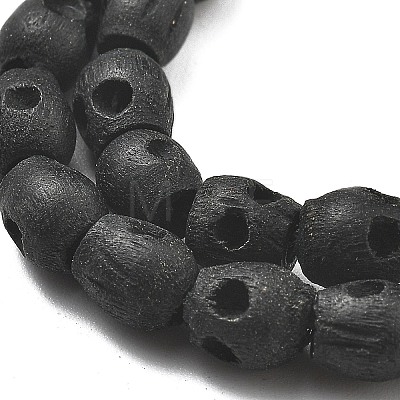 Carved Wood Beads Strands WOOD-Q060-03B-1