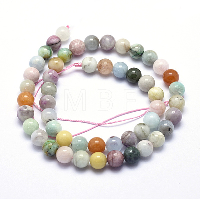 Natural Mixed Stone Beads Strands G-K224-05-8mm-1