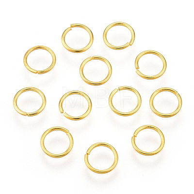 Iron Open Jump Rings IFIN-T019-6mm-G-1