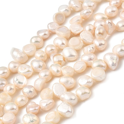 Natural Cultured Freshwater Pearl Beads Strands PEAR-I007-03C-01A-1