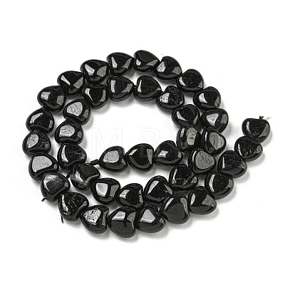 Natural Black Tourmaline Beads Strands G-H005-C12-01-1