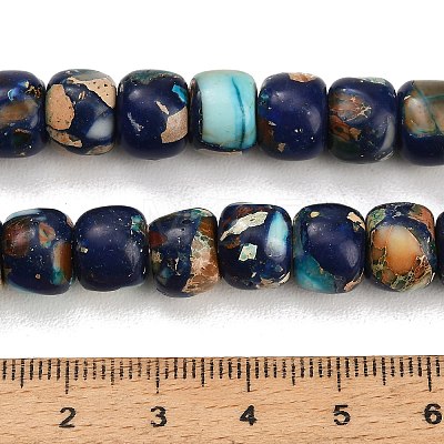 Dyed Synthetic Imperial Jasper Beads Strands GG-CBAA20A-03E-1