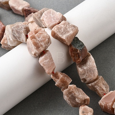Natural Sunstone Beads Strands G-S386-C01-1
