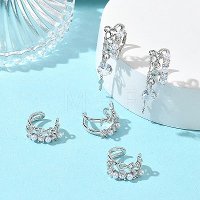 SHEGRACE Brass Cuff Earring Findings XGRQ3P442-652P-1