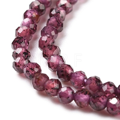 Natural Garnet Beads Strands X-G-O186-D01-A-1