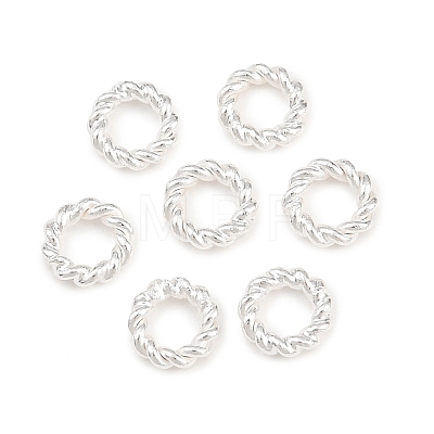 Brass Soldered Closed Jump Rings KK-K253-15C-03S-1