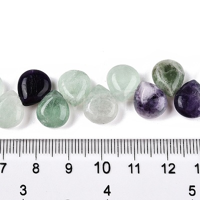 Natural Fluorite Beads Strands G-T138-118-1