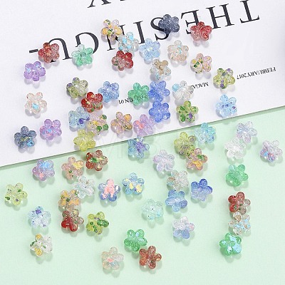 Transparent Acrylic Beads OACR-D321-01A-1