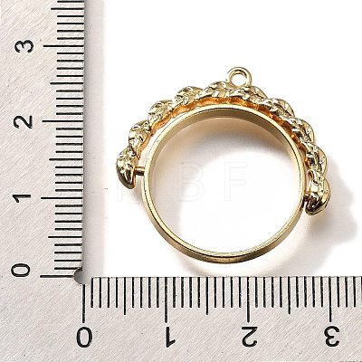 Alloy Open Back Bezel Pendants PALLOY-I223-17LG-1