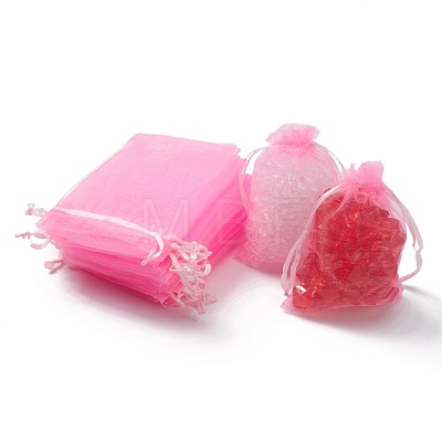 Organza Gift Bags with Drawstring OP-R016-9x12cm-02-1