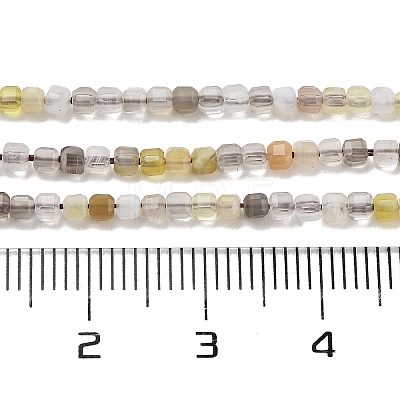 Natural Botswana Agate Beads Strands G-H042-B07-01-1