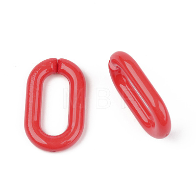 Opaque Acrylic Linking Rings OACR-T024-02-G03-1